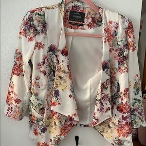 Bershka Floral Women's Jacket size USA and eur small